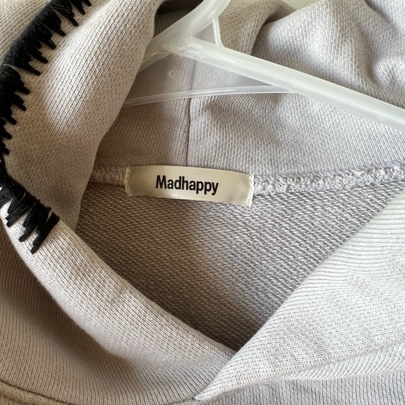 Discontinued madhappy grey sweatshirt